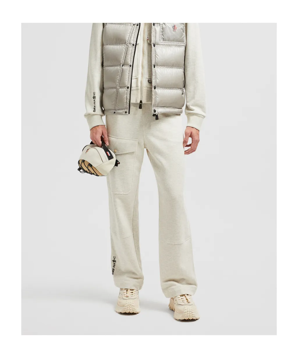 Embossed Logo Cotton Track Pants