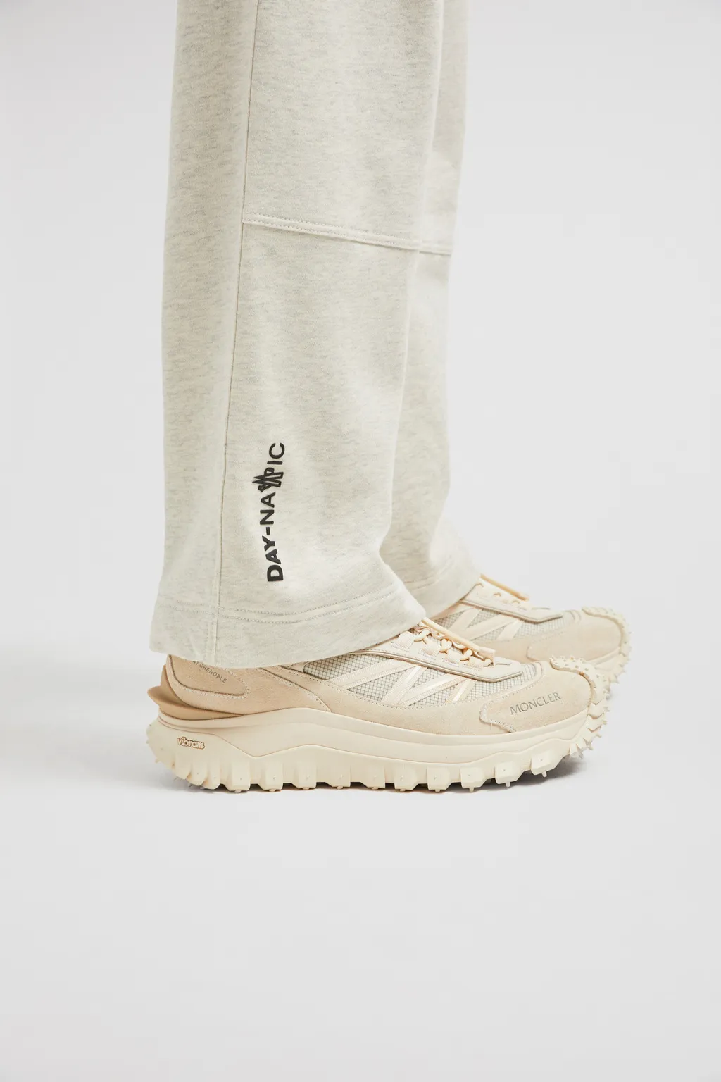 Embossed Logo Cotton Track Pants