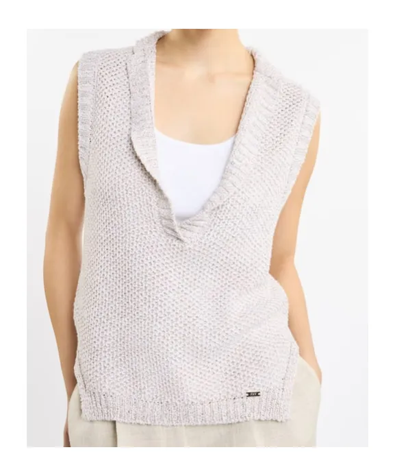 Hooded Knit Top