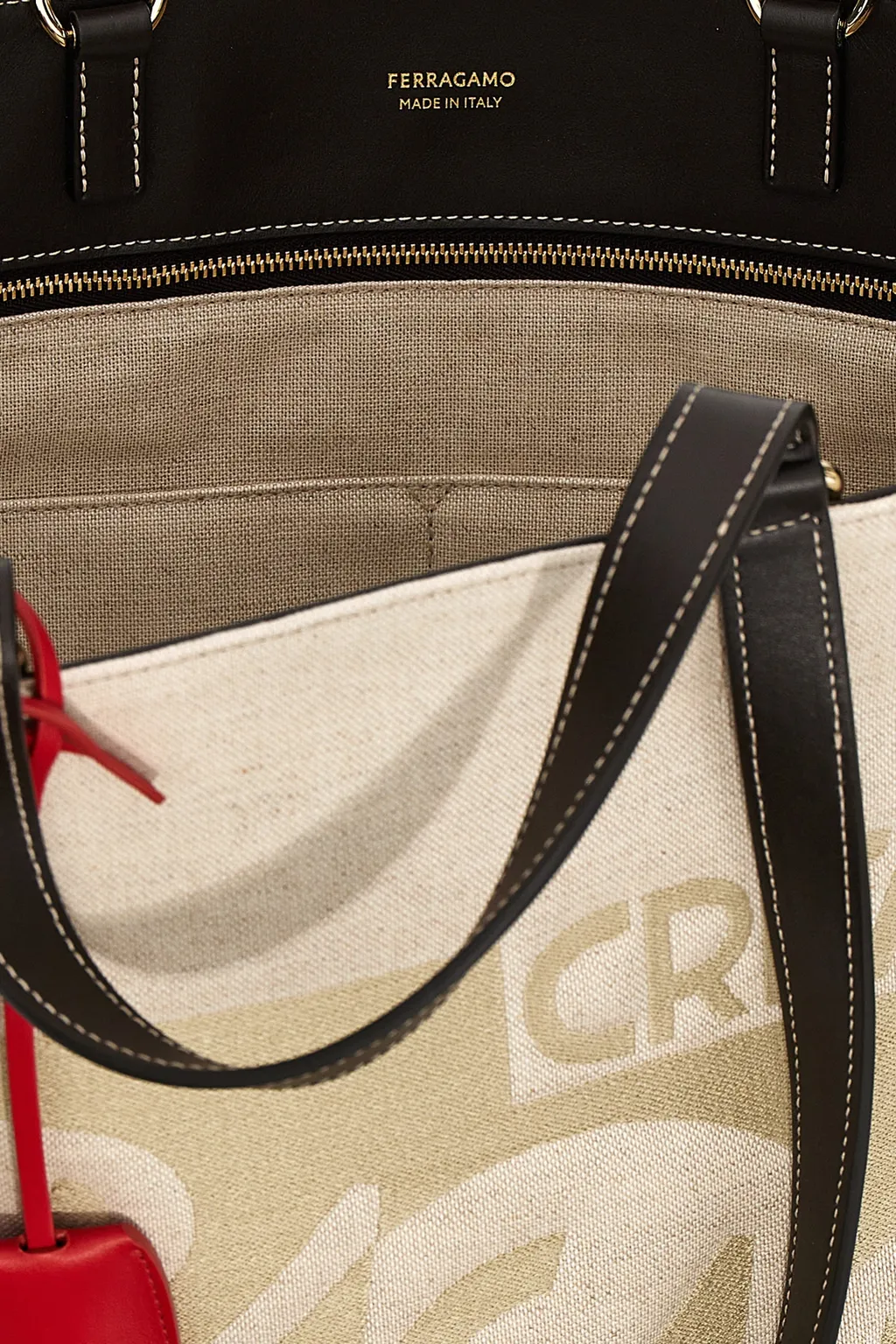 Jacquard Handbag