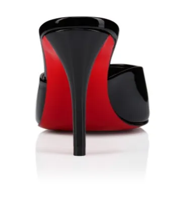 Christian Louboutin Miss Z Mule Open Toe Mules