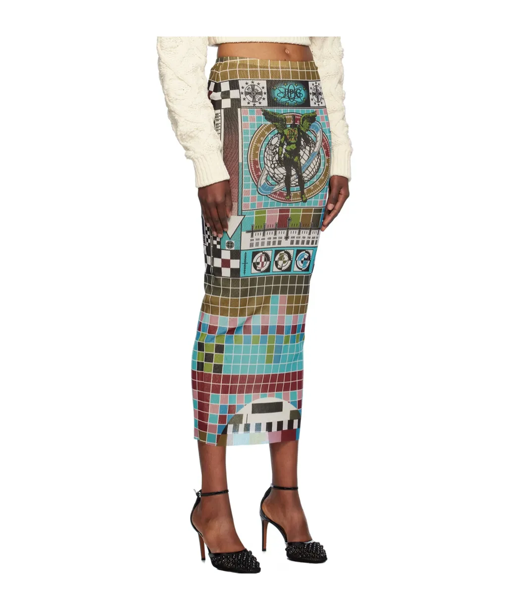 Printed Skirt