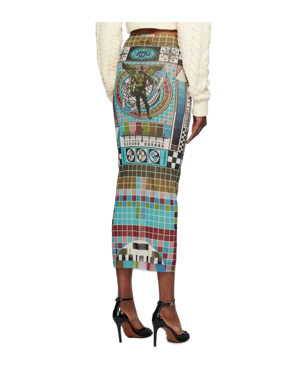 Printed Skirt