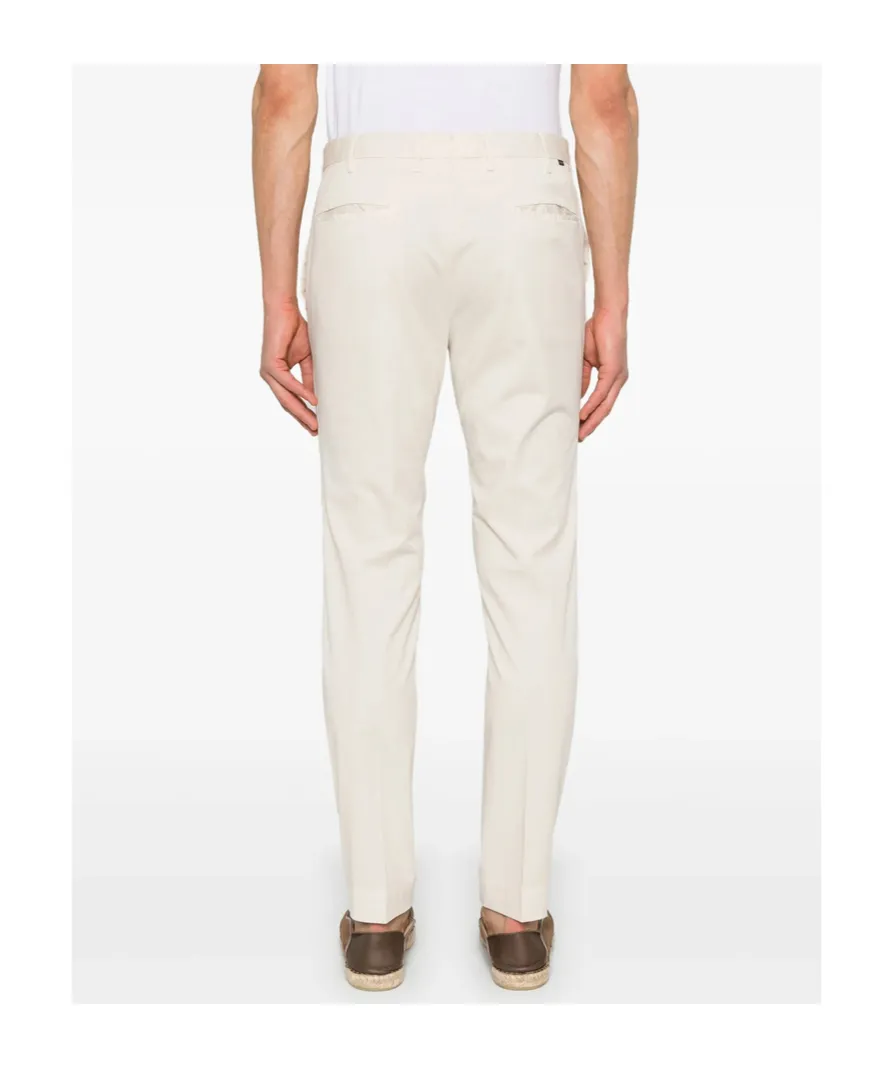 Incotex Pressed-Crease Tapered Trousers