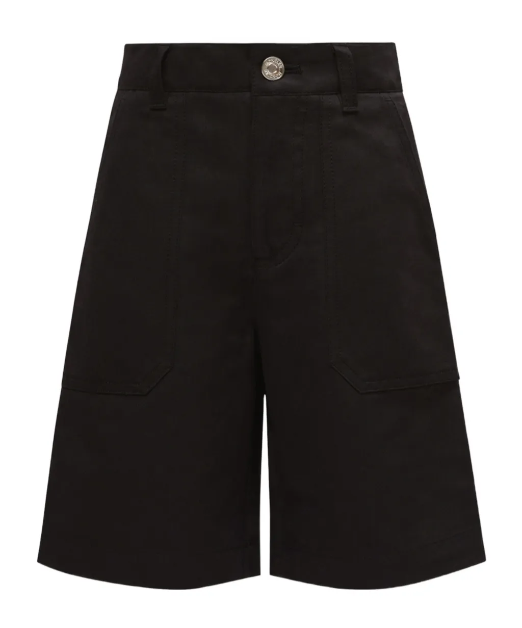 Moncler Enfant Gabardine Shorts