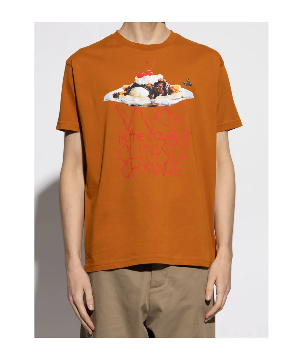 Vivienne Westwood Graphic Printed Crewneck T-Shirt