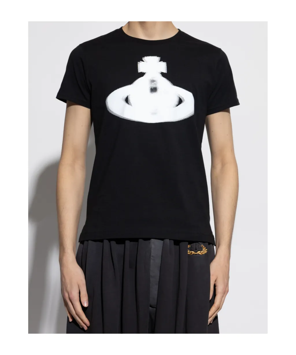 Vivienne Westwood Orb Printed Crewneck T-Shirt