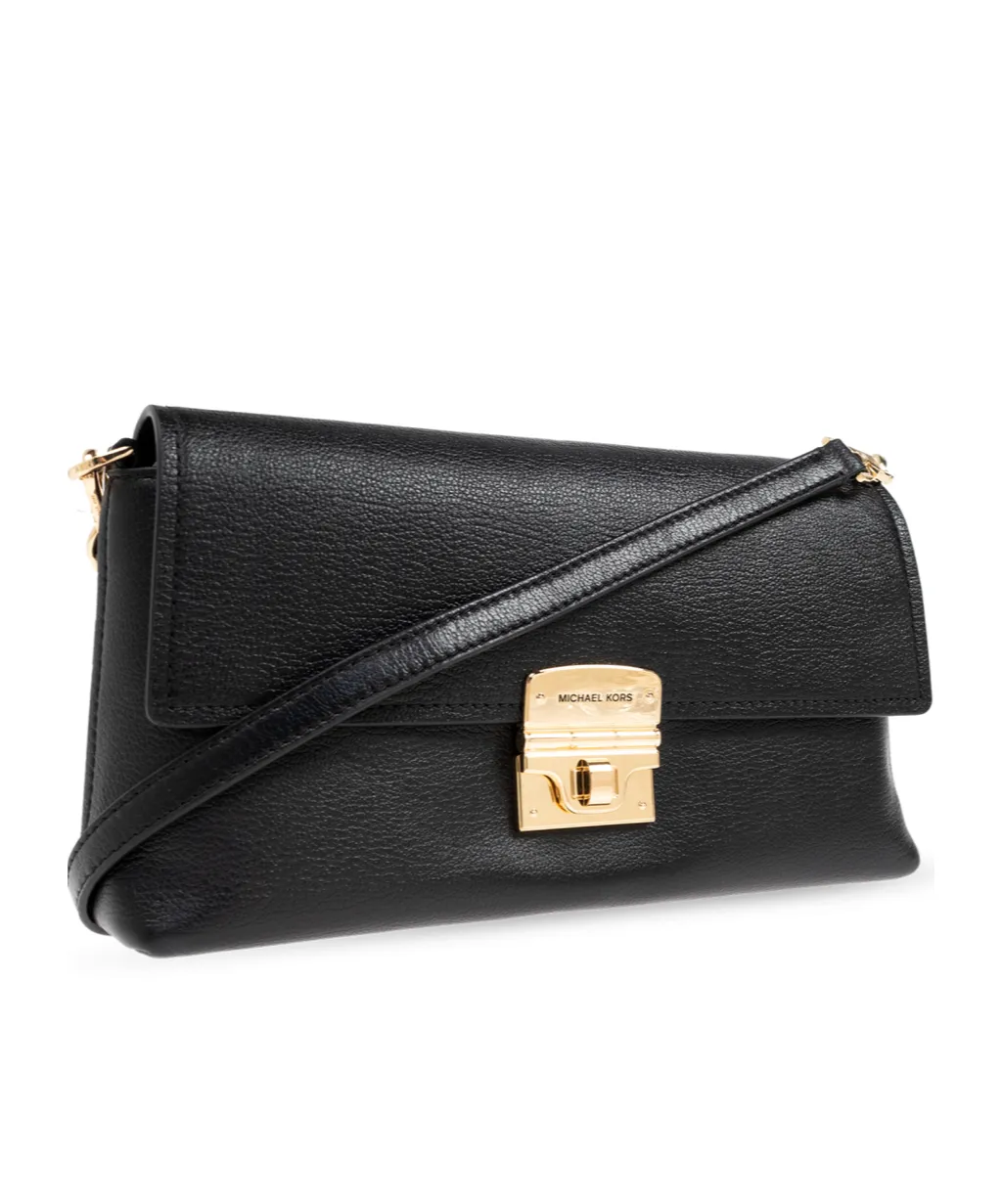 Michael Michael Kors Addie Medium Leather Convertible Shoulder Bag