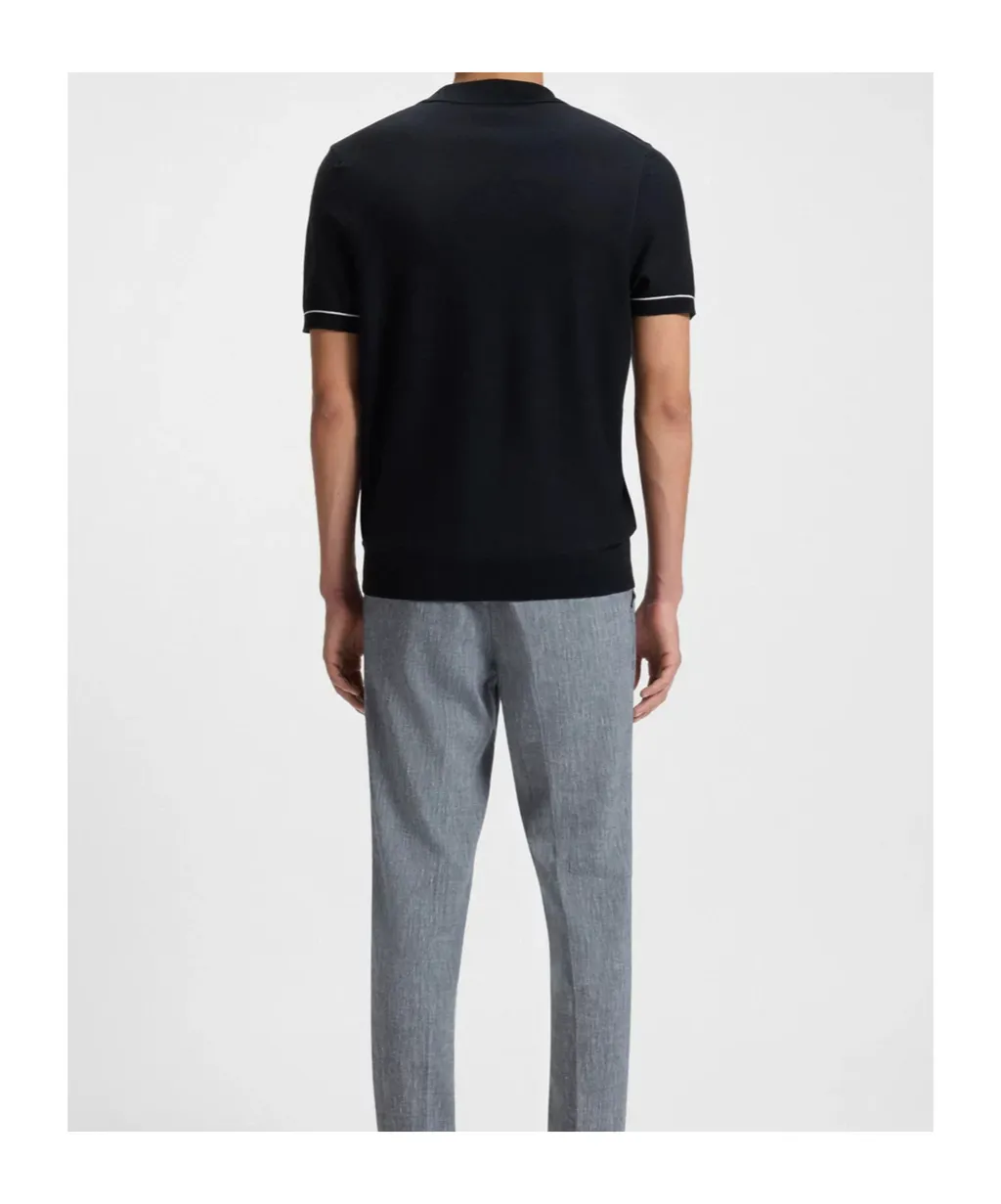 V-Neck Polo Shirt