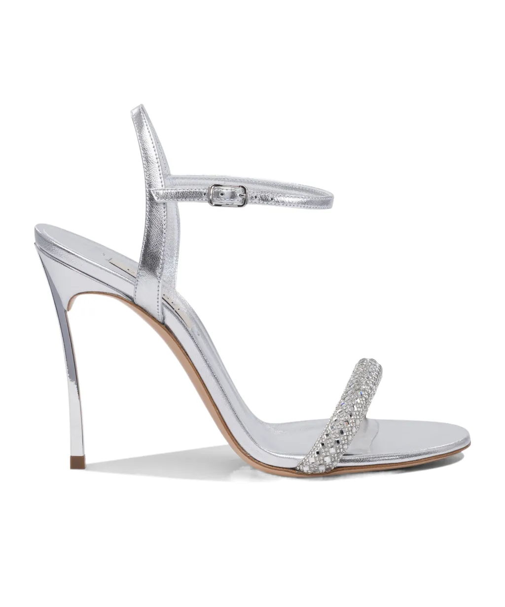 Casadei Embellished Ankle Strap Sandals