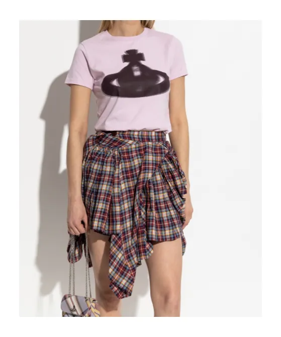 Vivienne Westwood Orb Printed Crewneck T-Shirt