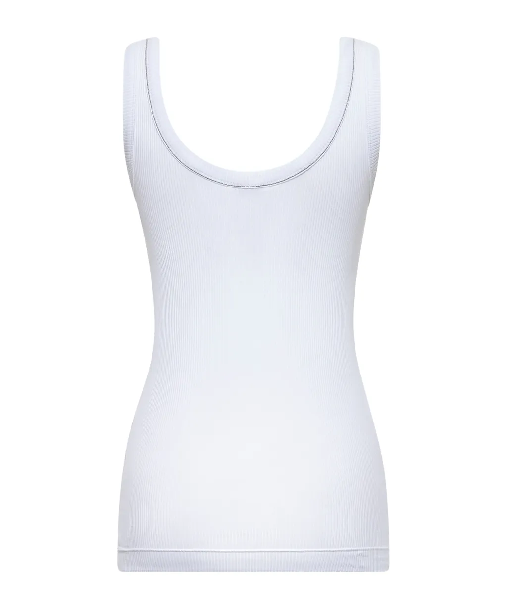 Brunello Cucinelli Scoop Neck Tank Top