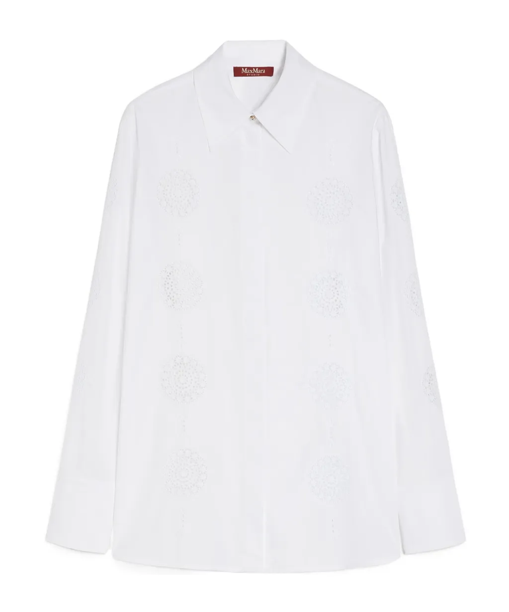 Max Mara Studio Sesia Embroidered Shirt