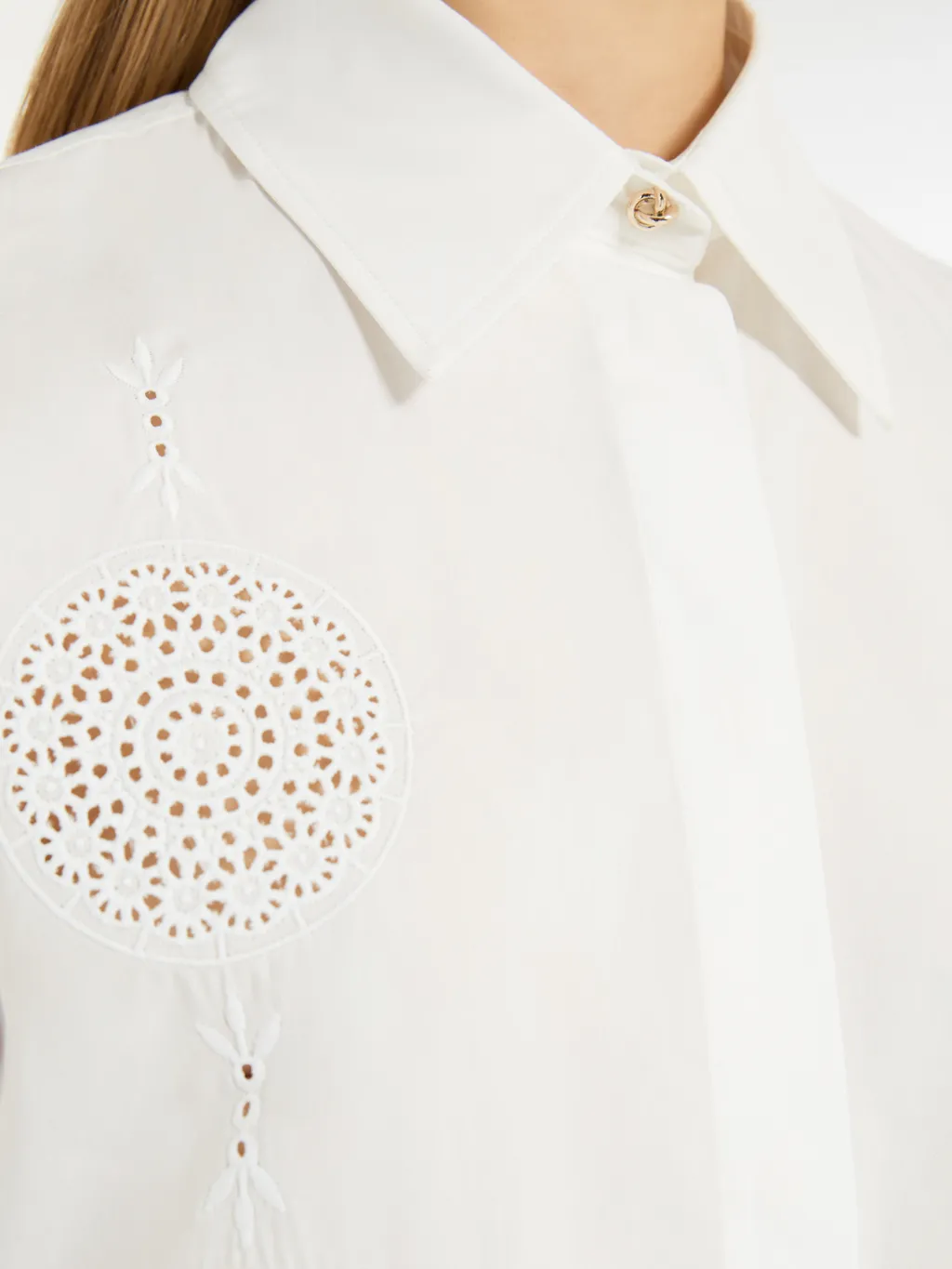 Max Mara Studio Sesia Embroidered Shirt