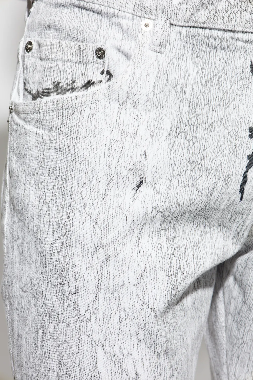 Dsquared2 Crinkled Slim Skater Jeans