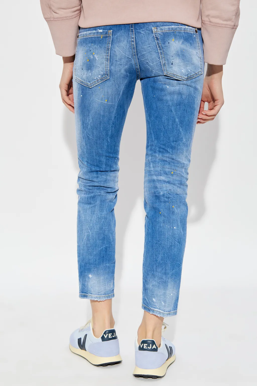 Dsquared2 Low-Rise Slim Fit Jeans