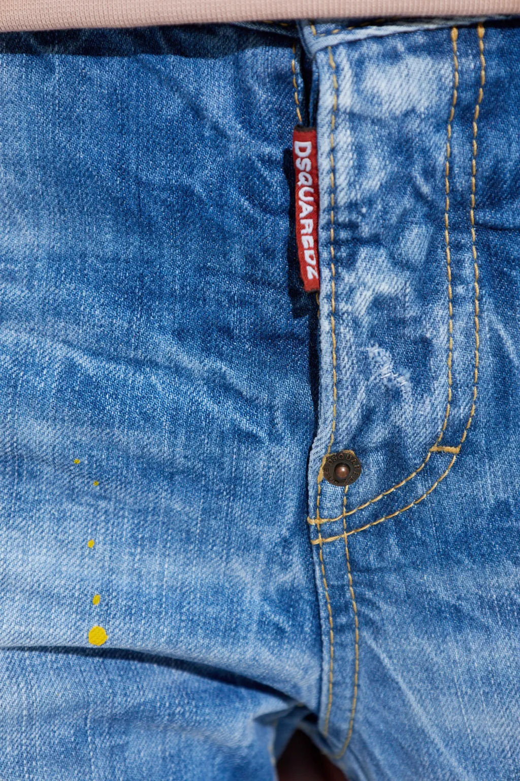 Dsquared2 Low-Rise Slim Fit Jeans