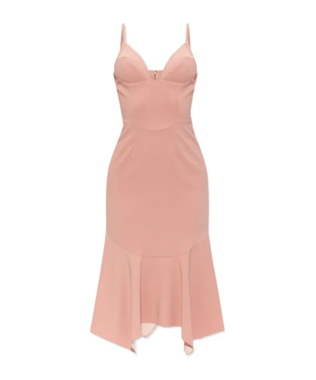 Dsquared2 Corset Style Midi Strappy Dress