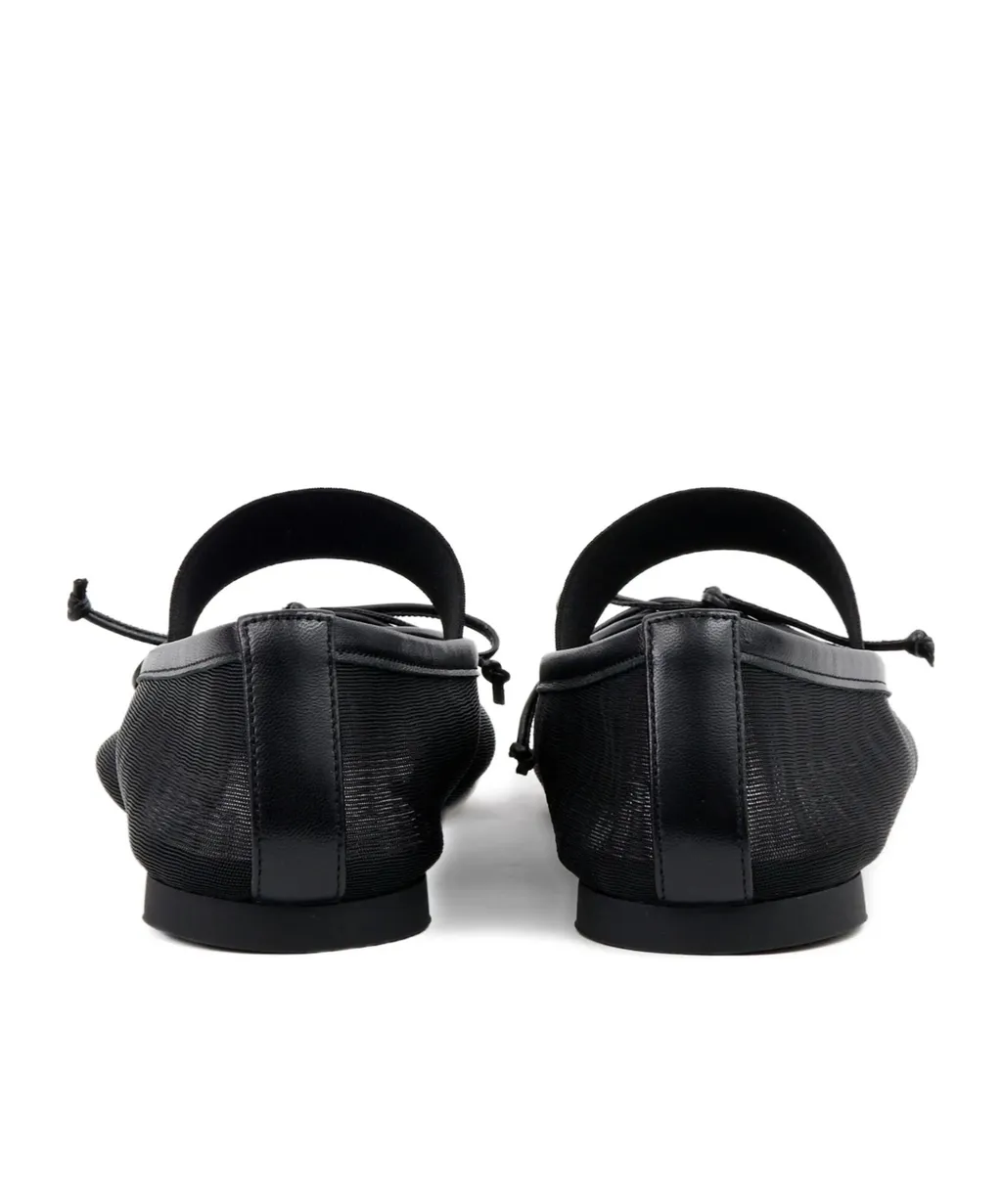 Mm6 Maison Margiela Bow Detail Ballet Shoes