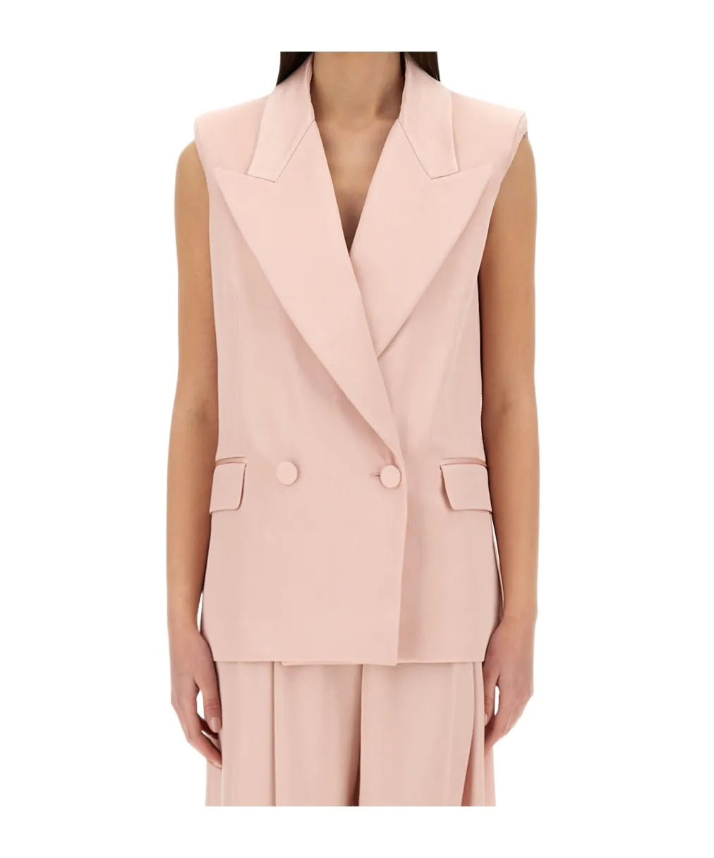 Nina Ricci Double Breasted Vest Jacket