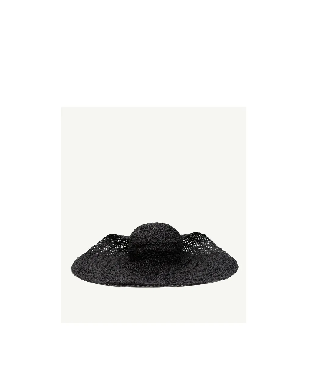 Wide Brim Straw Beach Hat