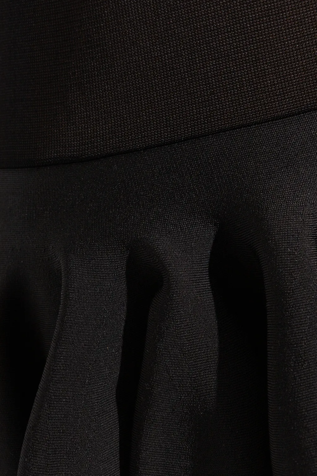 AlaÏA Knitted Godet Dress