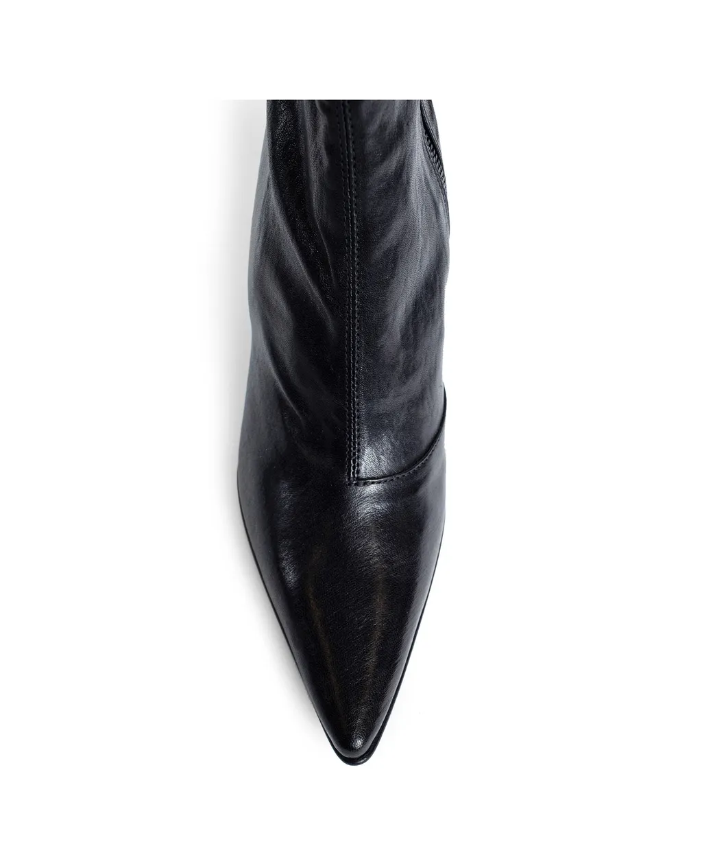 Pointed Short Boots