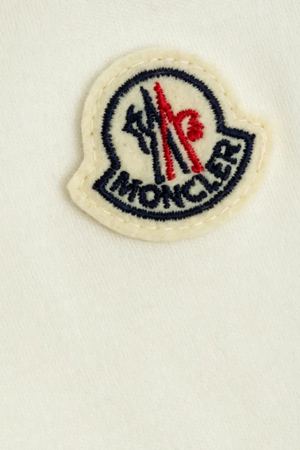 Moncler Enfant Logo Patch Dress And Romper Set