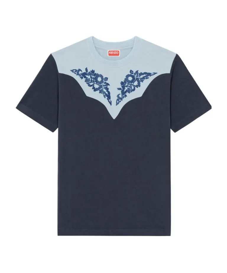 Loose-Fit T-Shirt Western Flower