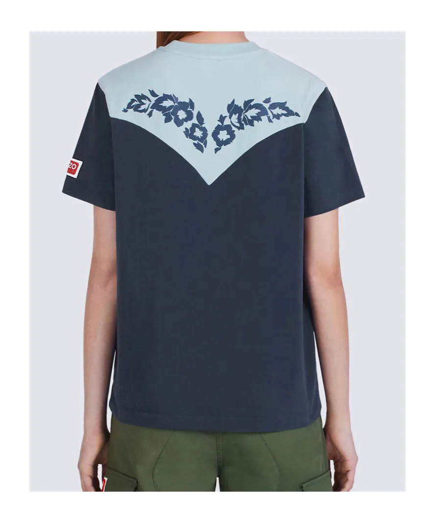 Loose-Fit T-Shirt Western Flower