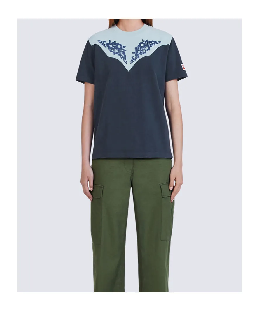 Loose-Fit T-Shirt Western Flower