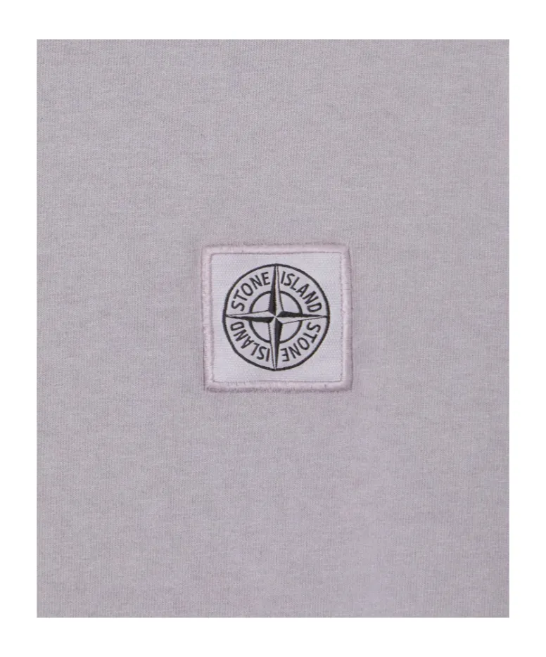 Stone Island Junior Logo Patch Crewneck T-Shirt
