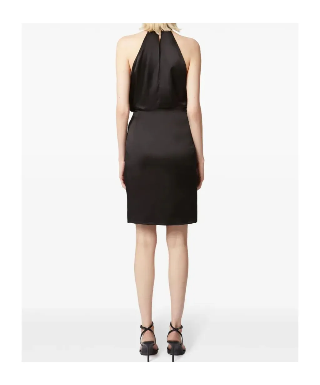 Nina Ricci Flowing Bow Halter Top