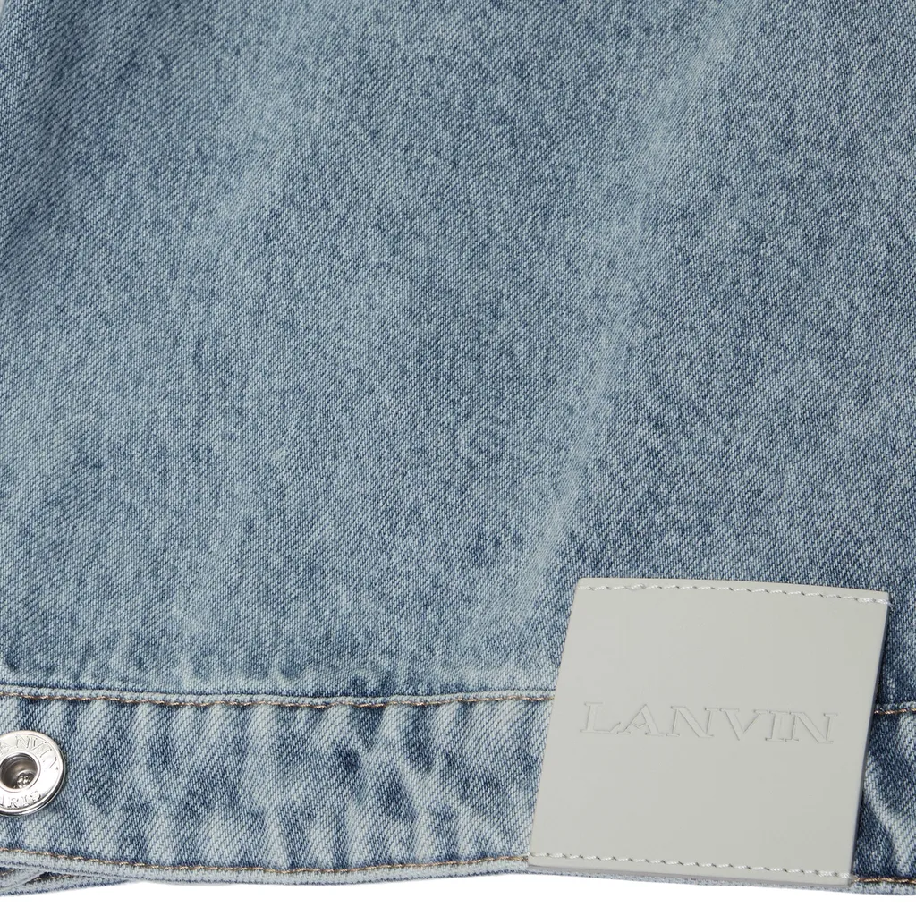 Lanvin Long Sleeved Denim Jacket