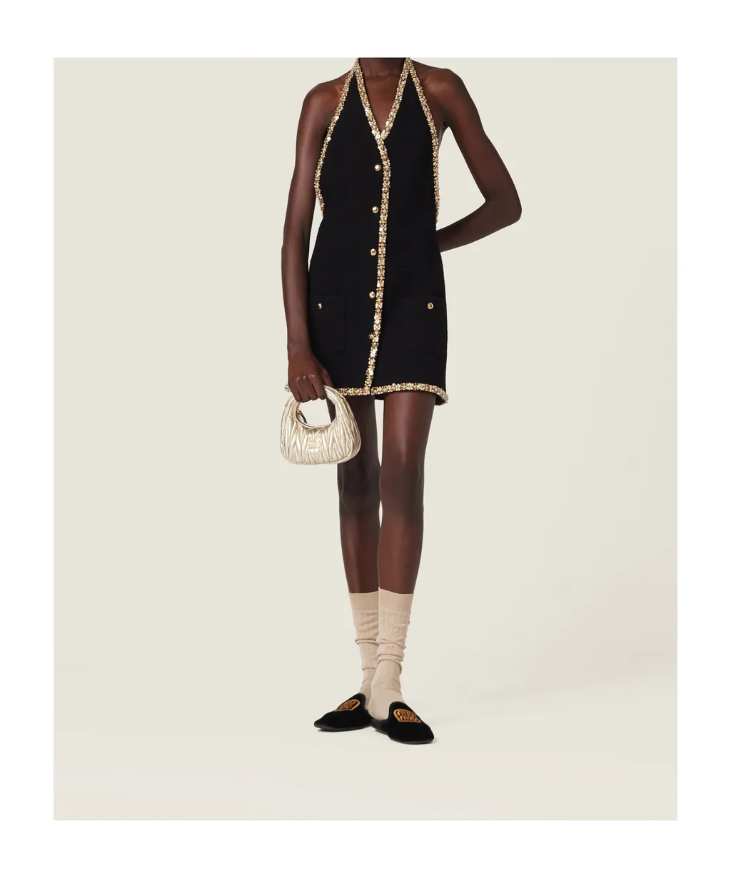 Wander Matelassé Nappa Leather Hobo Mini-Bag