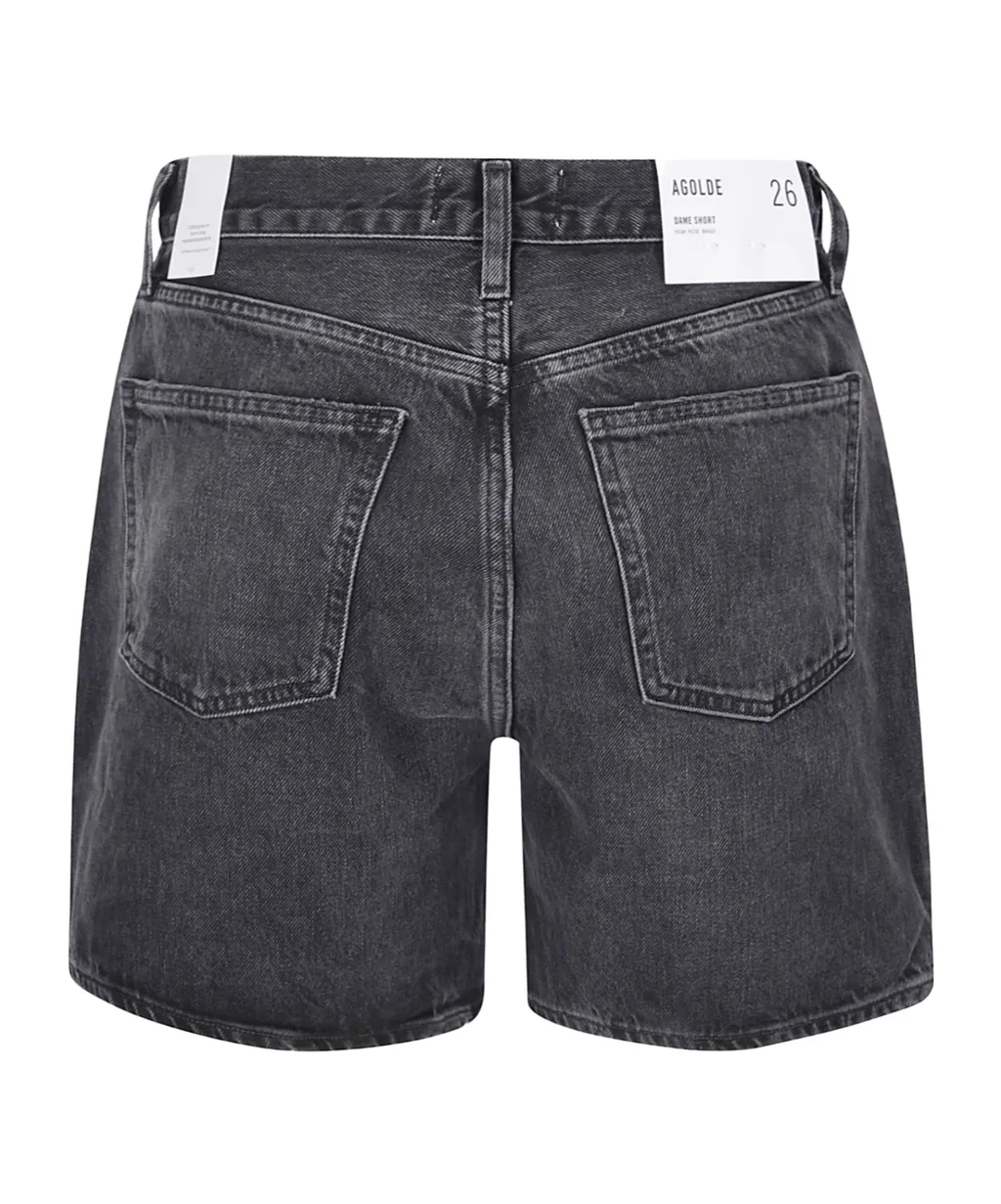 Agolde Dame High-Rise Denim Shorts