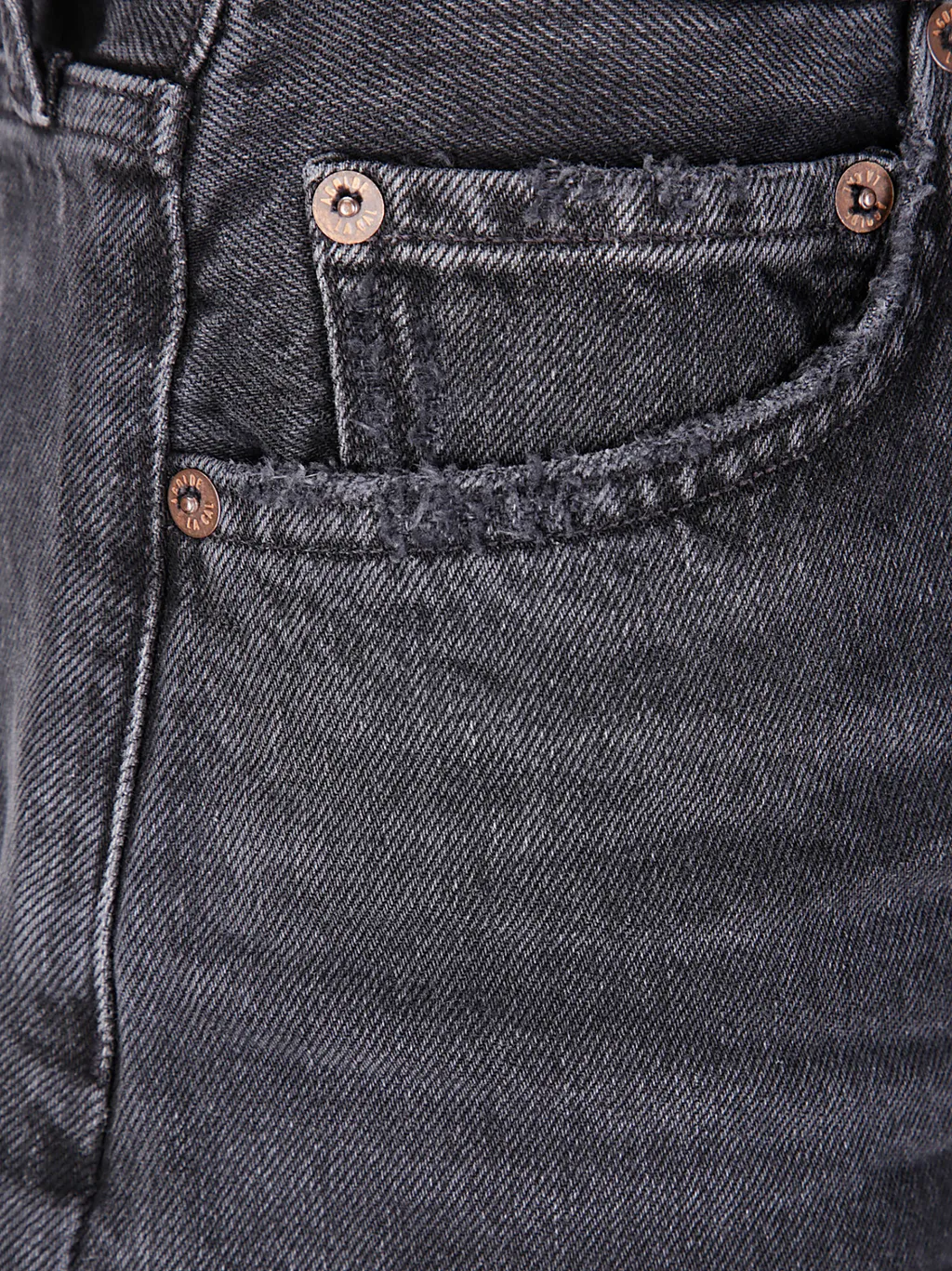 Agolde Dame High-Rise Denim Shorts