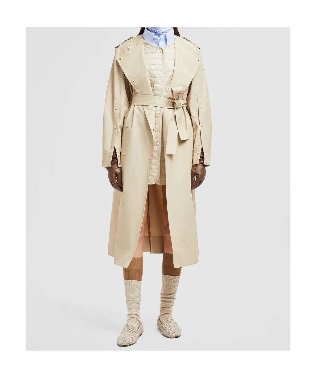 Moncler Gourdon 3-In-1 Long Padded Jacket
