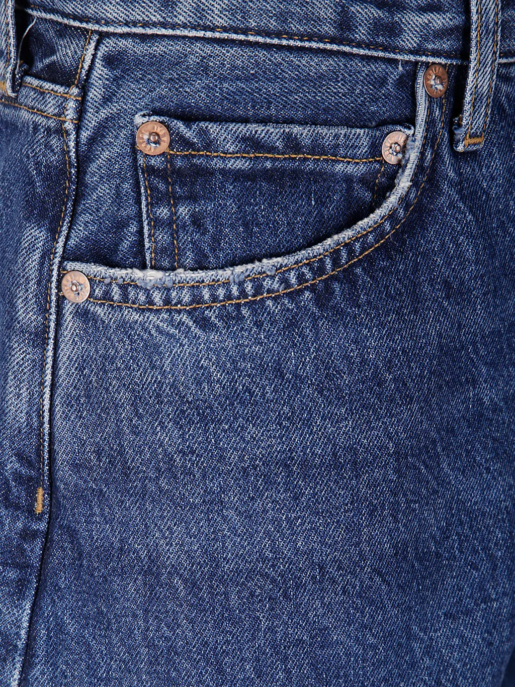 Agolde Dame High-Rise Denim Shorts