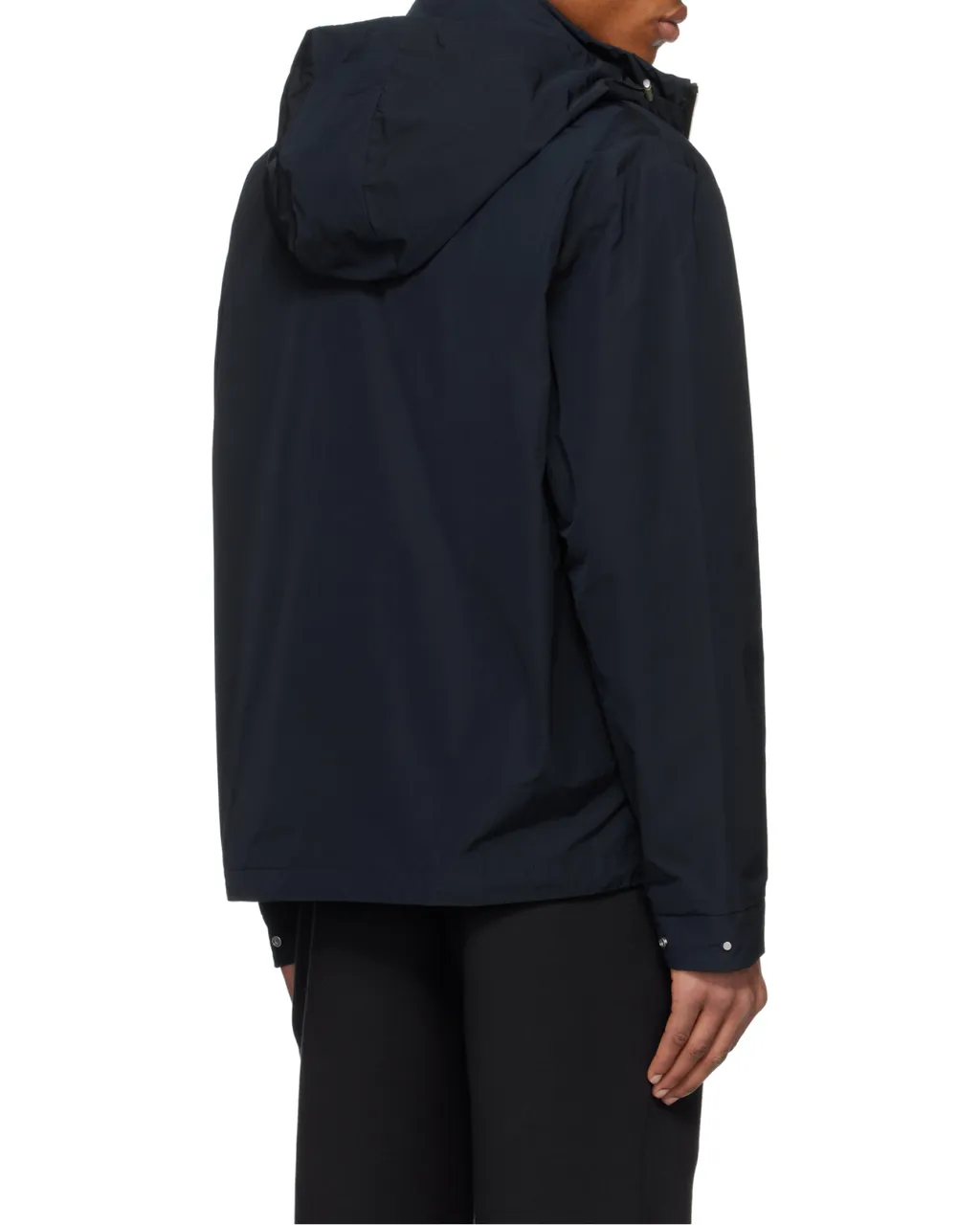Moncler Lacha Zip-Up Hooded Windbreaker