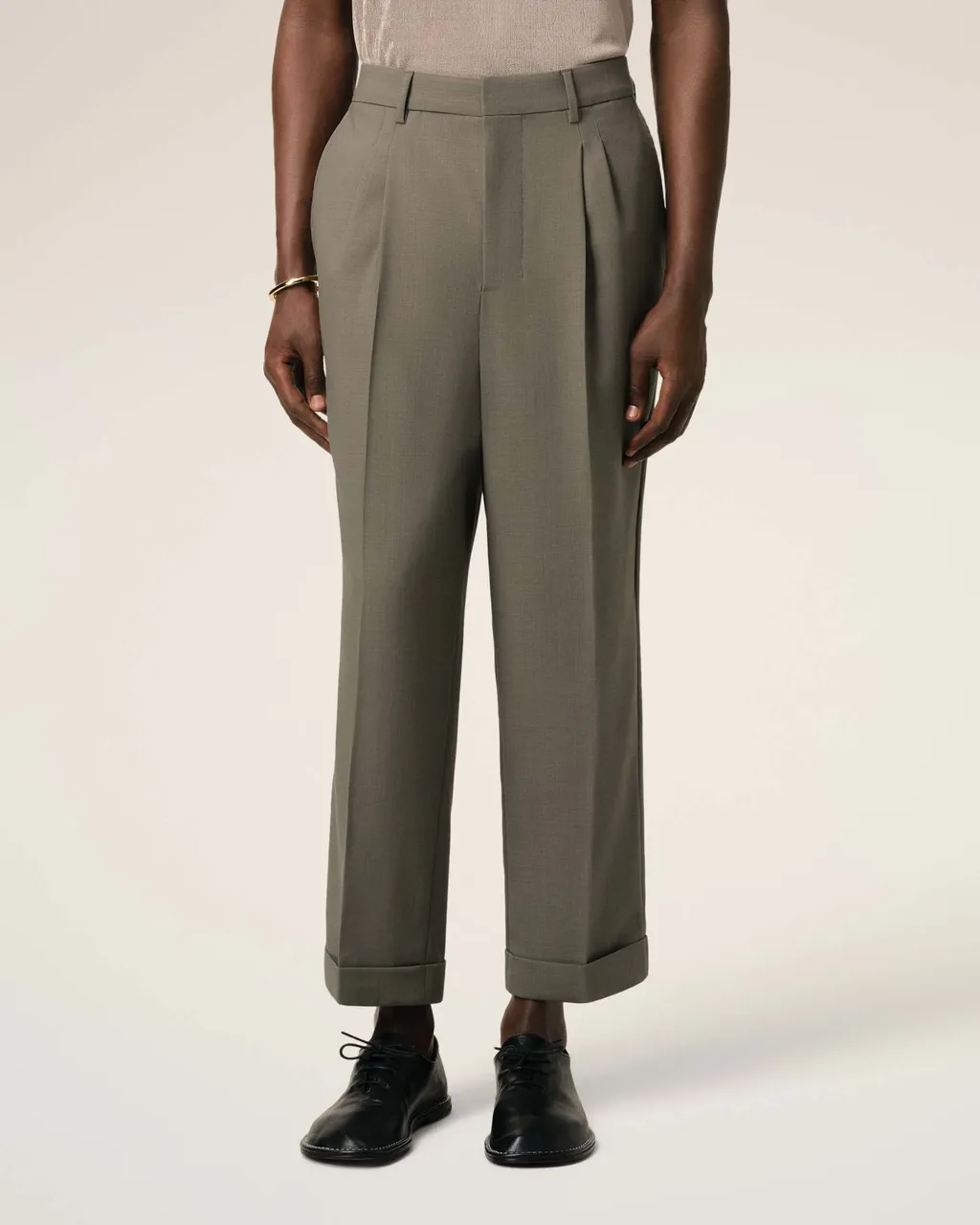 Pleated Casual Pants