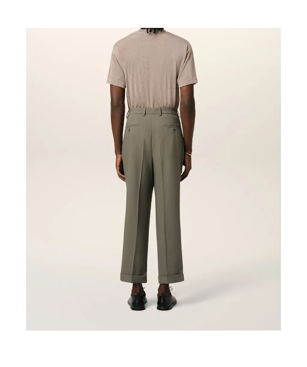 Pleated Casual Pants