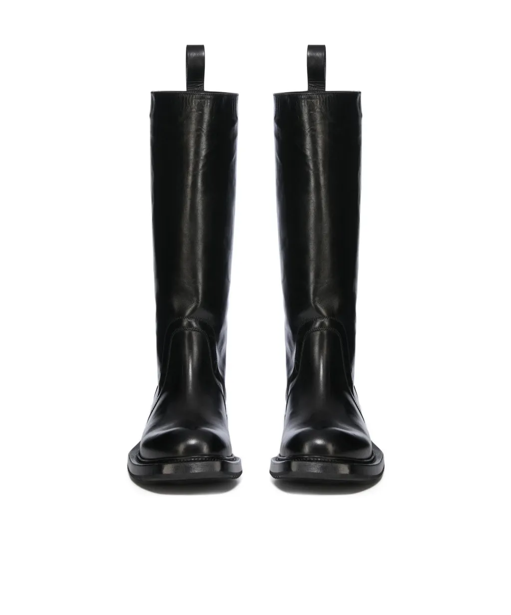 Cyclops Leather Knee-High Boots