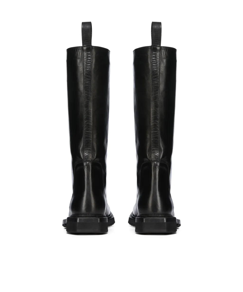 Cyclops Leather Knee-High Boots