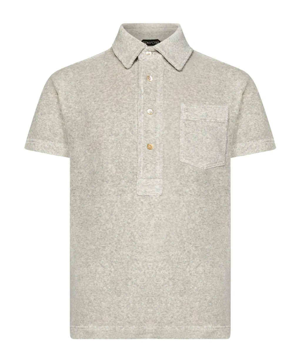 Tom Ford Towelling Polo Shirt