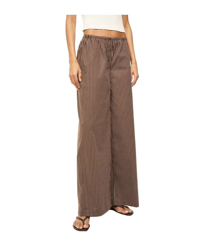 Elastic Waist Casual Pants