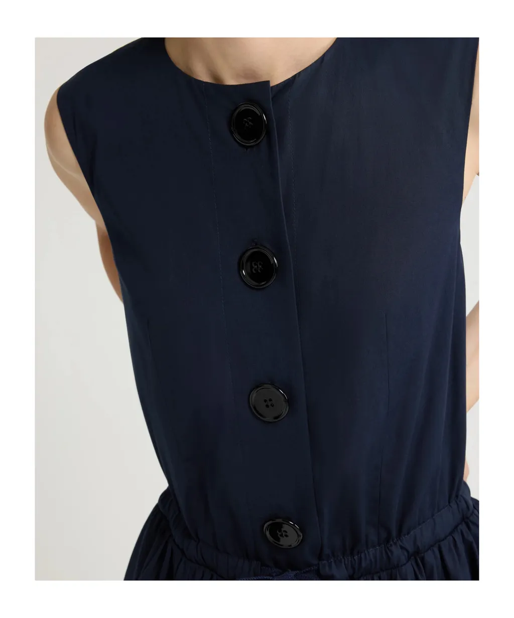 Patou Buttoned Midi Dress