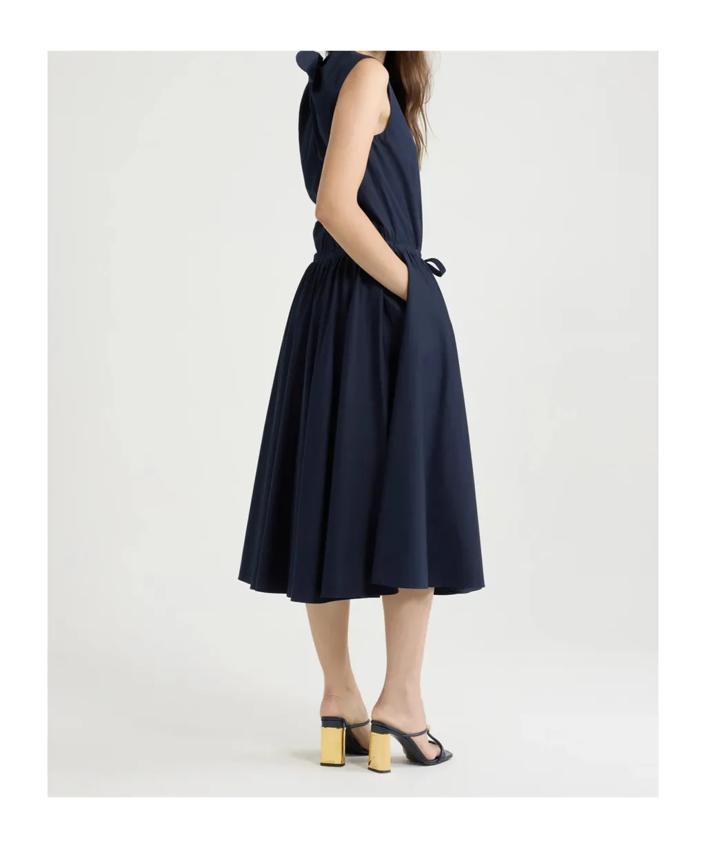 Patou Buttoned Midi Dress