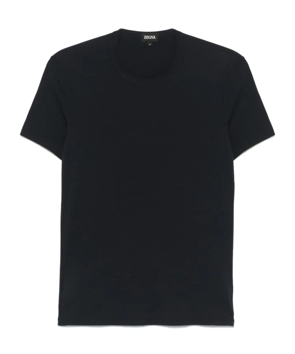 Zegna Short-Sleeved Crewneck T-Shirt