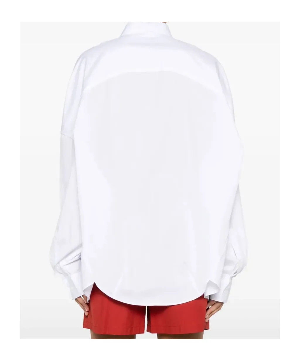 Dries Van Noten Casia Button-Up Long-Sleeved Shirt